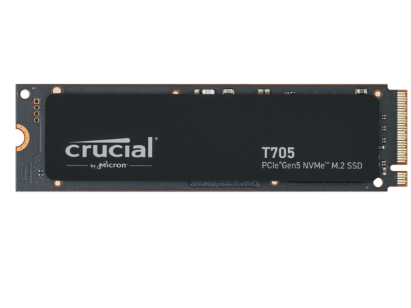 Crucial SSD T705 1TB NVMe M.2PCIe Gen 5 x4;13600/10200 MB/s