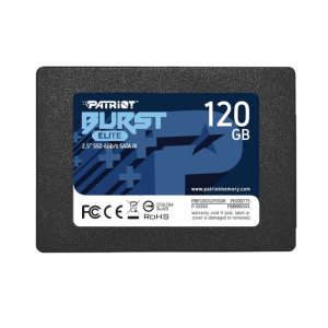 Patriot SSD 120GB 2.5”;SATA3, Burst Elite;up to R/W : 450/320MB/s;