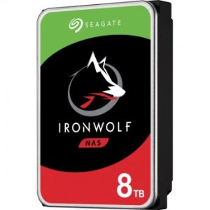 SEAGATE HDD 8TB SATA3 256MBIRONWOLF, 6GB/s, 7200RPM
